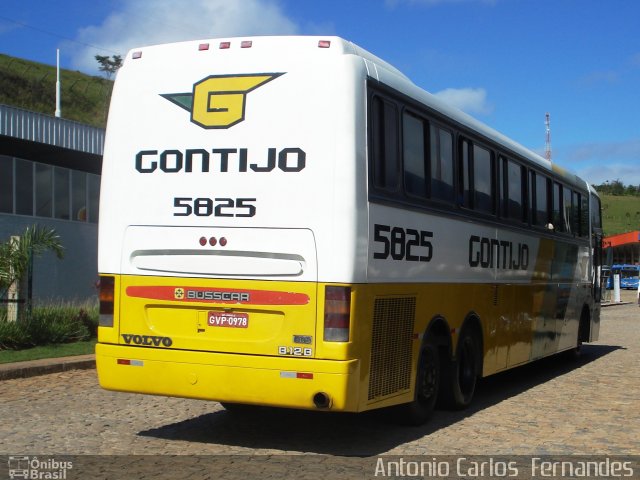 Empresa Gontijo de Transportes 5825 na cidade de João Monlevade, Minas Gerais, Brasil, por Antonio Carlos Fernandes. Número da foto: #1048886.