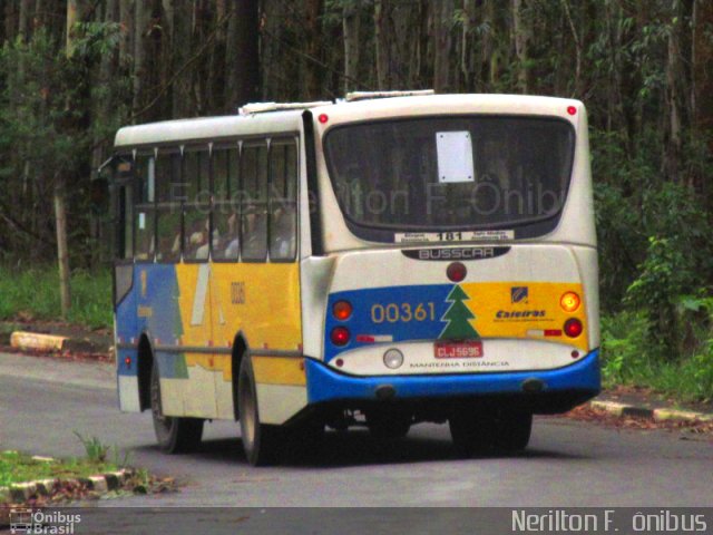 Viação Cidade de Caieiras 00361 na cidade de São Paulo, São Paulo, Brasil, por Nerilton F.  ônibus. Número da foto: #1050072.