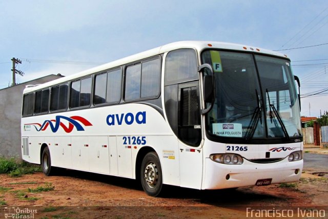 AVOA - Auto Viação Ourinhos Assis 21265 na cidade de Assis, São Paulo, Brasil, por Francisco Ivano. Número da foto: #1050376.