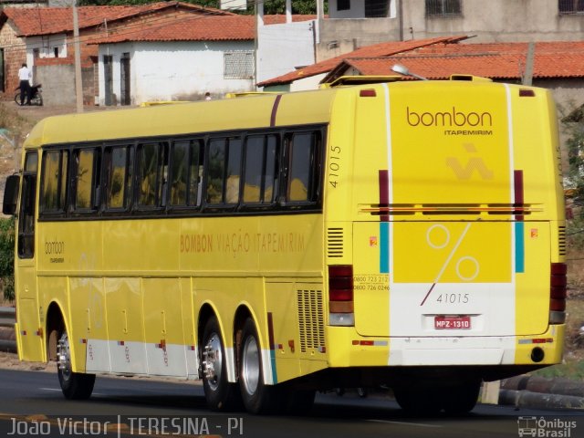 Viação Itapemirim 41015 na cidade de Teresina, Piauí, Brasil, por João Victor. ID da foto: 1051858.