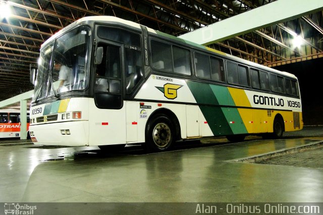 Empresa Gontijo de Transportes 10350 na cidade de Timóteo, Minas Gerais, Brasil, por Alan Jeferson Nunes da Silva. Número da foto: #1050663.