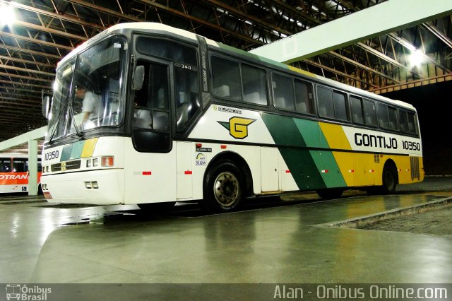 Empresa Gontijo de Transportes 10350 na cidade de Timóteo, Minas Gerais, Brasil, por Alan Jeferson Nunes da Silva. ID da foto: 1050663.