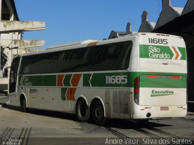 Cia. São Geraldo de Viação 11685 na cidade de Rio de Janeiro, Rio de Janeiro, Brasil, por André Vitor  Silva dos Santos. Número da foto: #1051072.