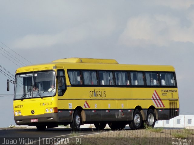 Viação Itapemirim 40337 na cidade de Teresina, Piauí, Brasil, por João Victor. ID da foto: 1051917.