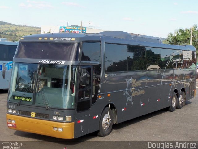 Nova Turismo 7007 na cidade de Trindade, Goiás, Brasil, por Douglas Andrez. ID da foto: 1052181.