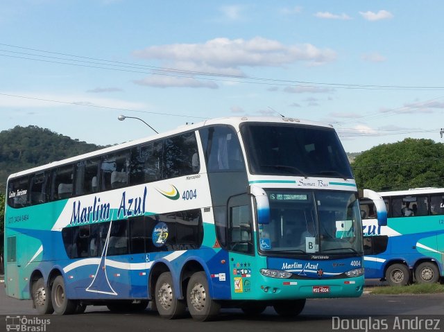 Marlim Azul Turismo 4004 na cidade de Trindade, Goiás, Brasil, por Douglas Andrez. Número da foto: #1052249.