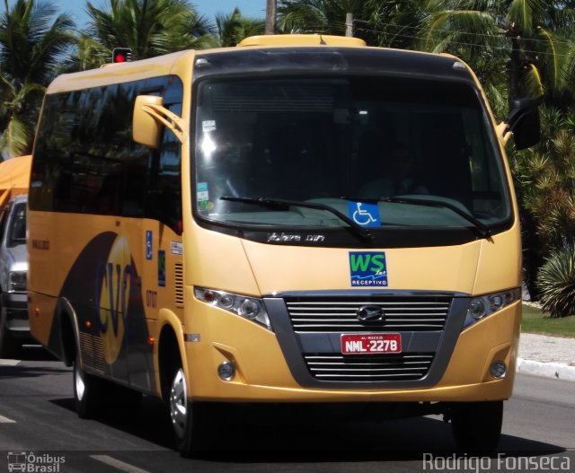 WS Turismo 0707 na cidade de Maceió, Alagoas, Brasil, por Rodrigo Fonseca. Número da foto: #1053706.