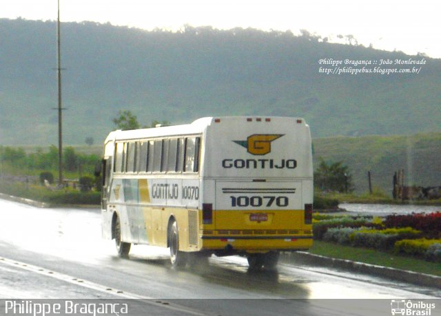 Empresa Gontijo de Transportes 10070 na cidade de João Monlevade, Minas Gerais, Brasil, por Philippe Almeida. ID da foto: 1053735.