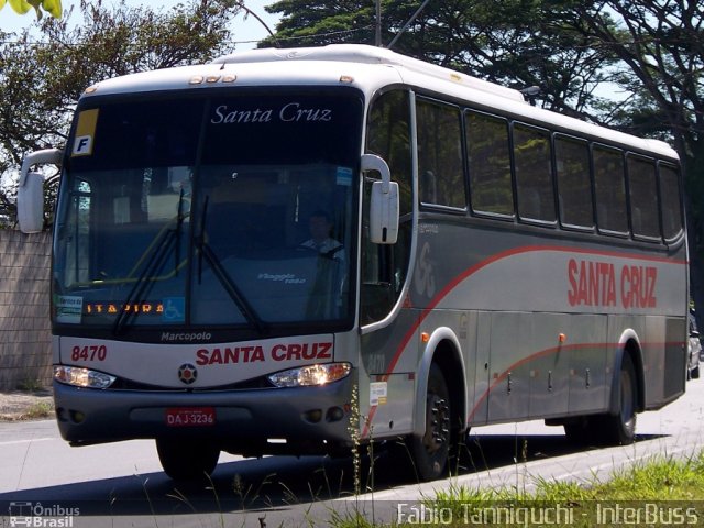 Viação Santa Cruz 8470 na cidade de Campinas, São Paulo, Brasil, por Fábio Takahashi Tanniguchi. ID da foto: 1055870.