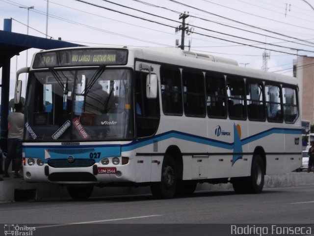 Transporte Tropical 027 na cidade de Maceió, Alagoas, Brasil, por Rodrigo Fonseca. Número da foto: #1055836.