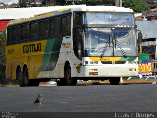 Empresa Gontijo de Transportes 15205 na cidade de Araxá, Minas Gerais, Brasil, por Lucas Borges . Número da foto: #1054369.