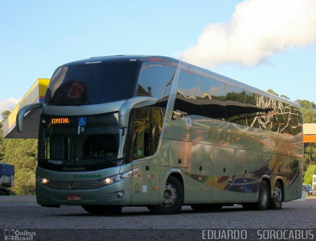 Viação Garcia 7927 na cidade de Araçariguama, São Paulo, Brasil, por EDUARDO - SOROCABUS. Número da foto: #1055704.