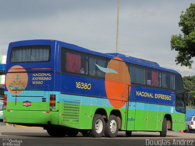 Nacional Expresso 16380 na cidade de Goiânia, Goiás, Brasil, por Douglas Andrez. Número da foto: #1055425.