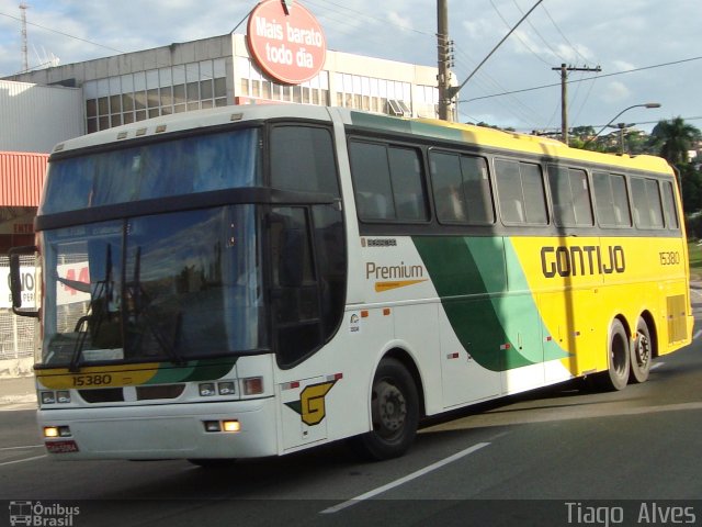 Empresa Gontijo de Transportes 15380 na cidade de Coronel Fabriciano, Minas Gerais, Brasil, por Tiago  Alves. ID da foto: 1054921.