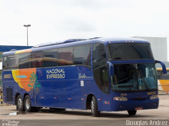 Nacional Expresso 36100 na cidade de Goiânia, Goiás, Brasil, por Douglas Andrez. Número da foto: #1055437.