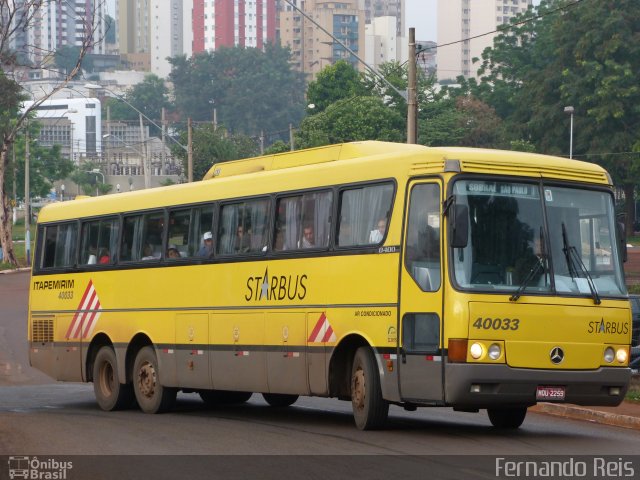 Viação Itapemirim 40033 na cidade de Ribeirão Preto, São Paulo, Brasil, por Fernando Reis. Número da foto: #1056374.