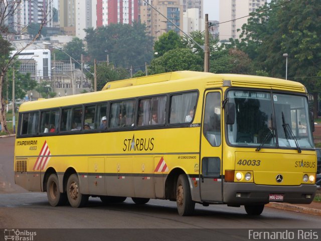 Viação Itapemirim 40033 na cidade de Ribeirão Preto, São Paulo, Brasil, por Fernando Reis. ID da foto: 1056374.