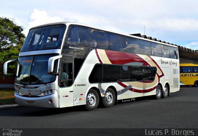 Vera Cruz Transporte e Turismo 2000 na cidade de Araxá, Minas Gerais, Brasil, por Lucas Borges . ID da foto: 1057424.