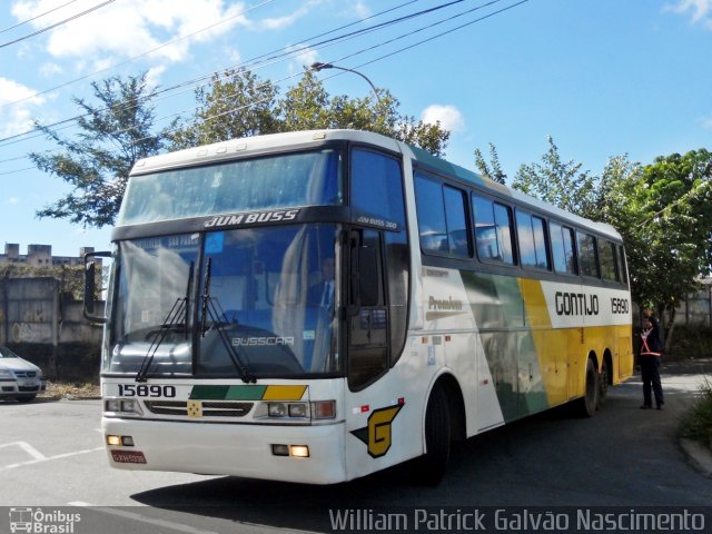 Empresa Gontijo de Transportes 15890 na cidade de Osasco, São Paulo, Brasil, por William Patrick Galvão Nascimento. ID da foto: 1056254.