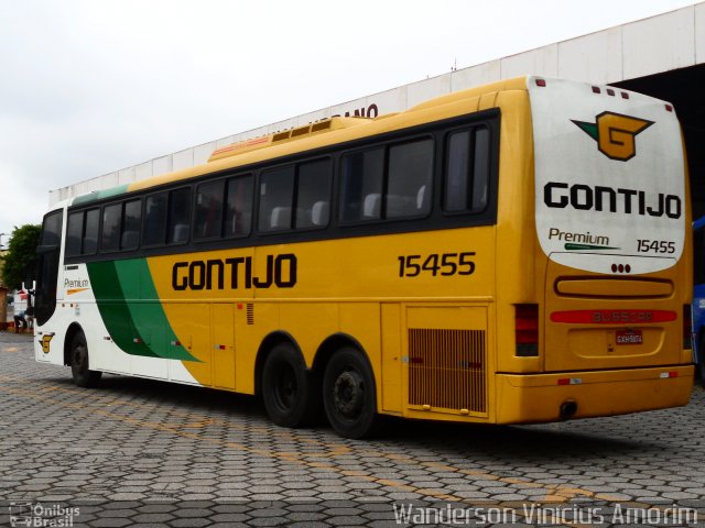 Empresa Gontijo de Transportes 15455 na cidade de Coronel Fabriciano, Minas Gerais, Brasil, por Wanderson Vinícius Amorim. ID da foto: 1057553.