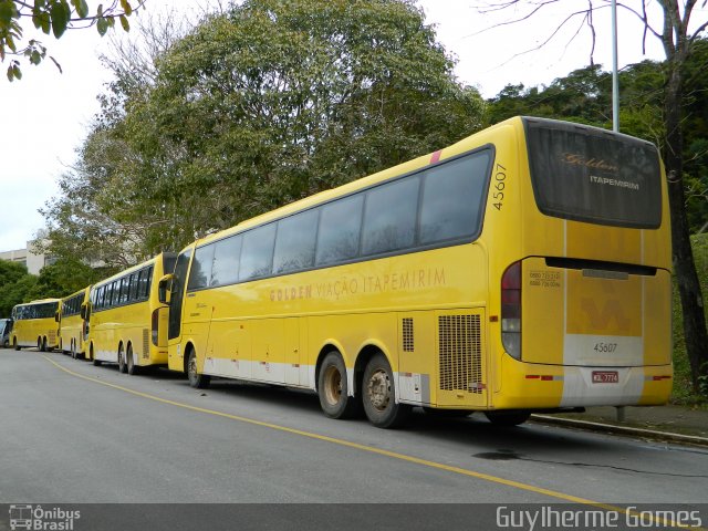 Viação Itapemirim 45607 na cidade de Viçosa, Minas Gerais, Brasil, por Guylherme Gomes. Número da foto: #1057255.