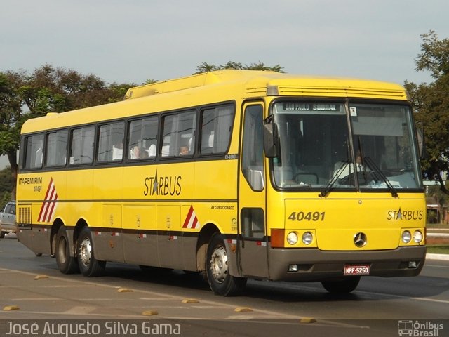 Viação Itapemirim 40491 na cidade de Brasília, Distrito Federal, Brasil, por José Augusto da Silva Gama. ID da foto: 1059827.