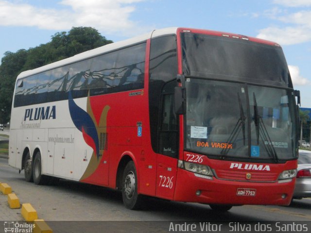Pluma Conforto e Turismo 7226 na cidade de Resende, Rio de Janeiro, Brasil, por André Vitor  Silva dos Santos. Número da foto: #1058971.