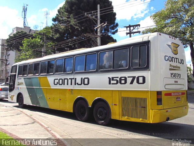 Empresa Gontijo de Transportes 15870 na cidade de São Paulo, São Paulo, Brasil, por Fernando Antunes. Número da foto: #1060018.