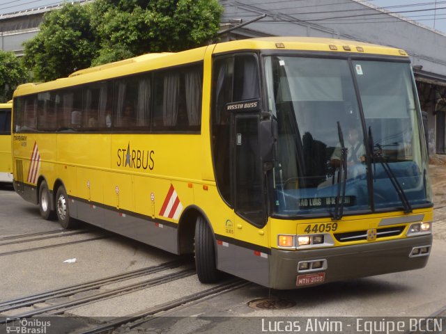 Viação Itapemirim 44059 na cidade de Rio de Janeiro, Rio de Janeiro, Brasil, por Lucas Alvim. Número da foto: #1058625.
