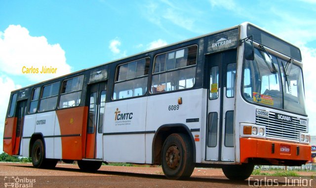 COOTEGO - Cooperativa de Transportes do Estado de Goiás 6089 na cidade de Goiânia, Goiás, Brasil, por Carlos Júnior. ID da foto: 1061190.