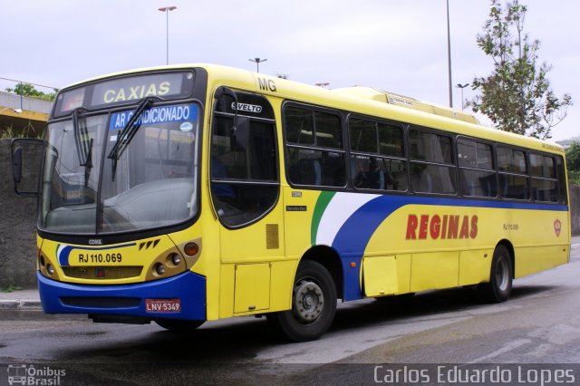 Auto Viação Reginas RJ 110.069 na cidade de Duque de Caxias, Rio de Janeiro, Brasil, por Carlos Eduardo Lopes. Número da foto: #1061746.