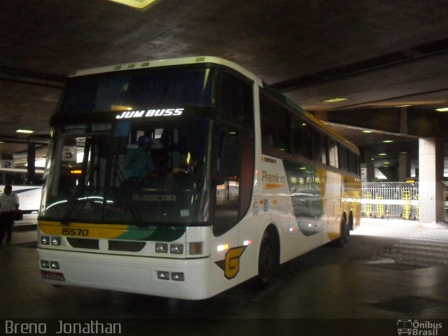 Empresa Gontijo de Transportes 15570 na cidade de Belo Horizonte, Minas Gerais, Brasil, por Breno  Jonathan. Número da foto: #1061436.