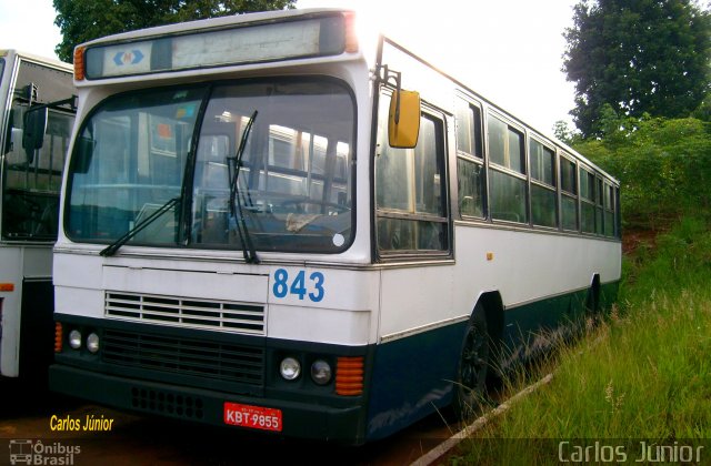 Metrobus 843 na cidade de Goiânia, Goiás, Brasil, por Carlos Júnior. Número da foto: #1061255.