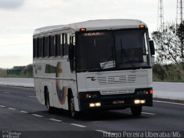 Expresso Triangulino 2326 na cidade de Uberaba, Minas Gerais, Brasil, por Lucas Borges . ID da foto: 1060647.