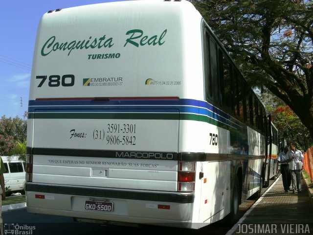 Conquista Real Turismo 780 na cidade de Curvelo, Minas Gerais, Brasil, por Josimar Vieira. Número da foto: #1010383.
