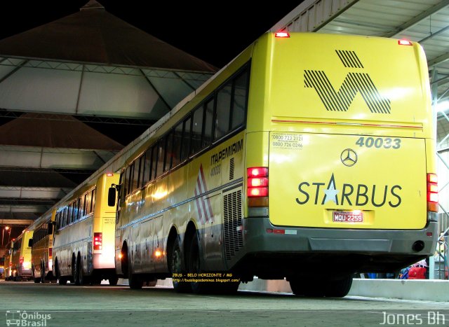 Viação Itapemirim 40033 na cidade de Belo Horizonte, Minas Gerais, Brasil, por Jones Bh. Número da foto: #1062305.