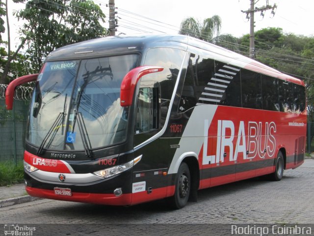 Lirabus 11067 na cidade de São Paulo, São Paulo, Brasil, por Rodrigo Coimbra. Número da foto: #1063670.