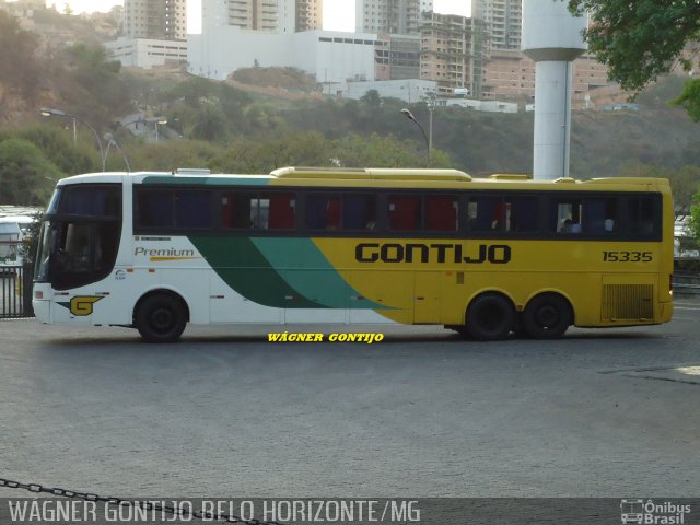 Empresa Gontijo de Transportes 15335 na cidade de Belo Horizonte, Minas Gerais, Brasil, por Wagner Gontijo Várzea da Palma-mg. ID da foto: 1062564.