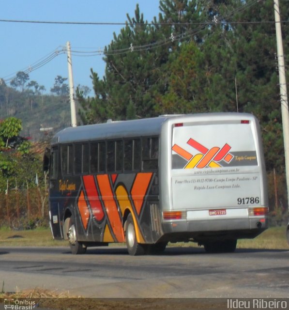 Rápido Campinas 91786 na cidade de Campo Limpo Paulista, São Paulo, Brasil, por Ildeu Ribeiro. ID da foto: 1063758.