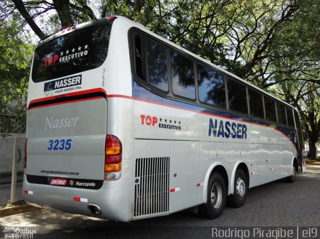 Viação Nasser 3235 na cidade de São Paulo, São Paulo, Brasil, por Rodrigo Piragibe. Número da foto: #1062224.