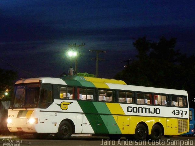 Empresa Gontijo de Transportes 4377 na cidade de Teresina, Piauí, Brasil, por Jairo Anderson Costa Sampaio. ID da foto: 1063690.