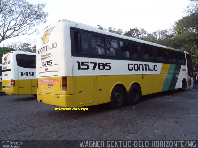 Empresa Gontijo de Transportes 15785 na cidade de Belo Horizonte, Minas Gerais, Brasil, por Wagner Gontijo Várzea da Palma-mg. Número da foto: #1062570.
