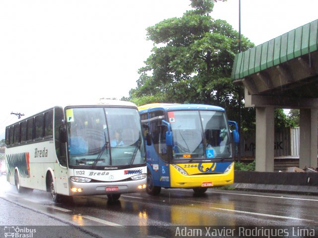 Breda Transportes e Serviços 1132 na cidade de Cubatão, São Paulo, Brasil, por Adam Xavier Rodrigues Lima. Número da foto: #1065231.