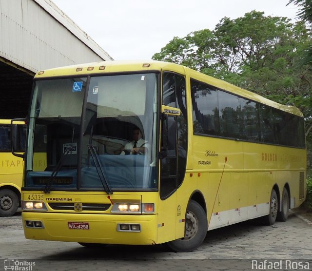 Viação Itapemirim 45335 na cidade de Vitória, Espírito Santo, Brasil, por Rafael Rosa. ID da foto: 1064718.