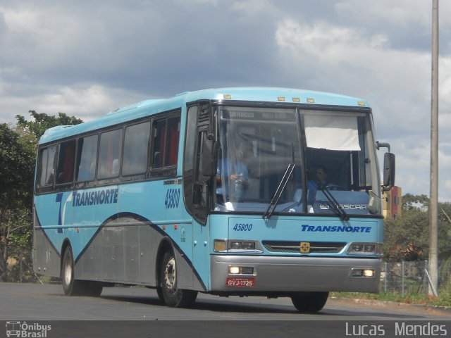 Transnorte - Transporte e Turismo Norte de Minas 45800 na cidade de Montes Claros, Minas Gerais, Brasil, por Lucas  Mendes. Número da foto: #1064788.