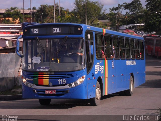 Rodoviária Metropolitana 119 na cidade de Recife, Pernambuco, Brasil, por Luiz Carlos de Santana. ID da foto: 1063896.