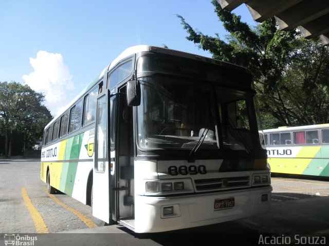 Empresa Gontijo de Transportes 8890 na cidade de Belo Horizonte, Minas Gerais, Brasil, por Acácio Souza. Número da foto: #1064910.