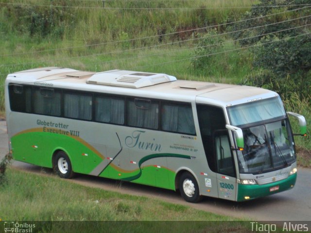 Turin Transportes 12000 na cidade de Ouro Branco, Minas Gerais, Brasil, por Tiago  Alves. ID da foto: 1012928.