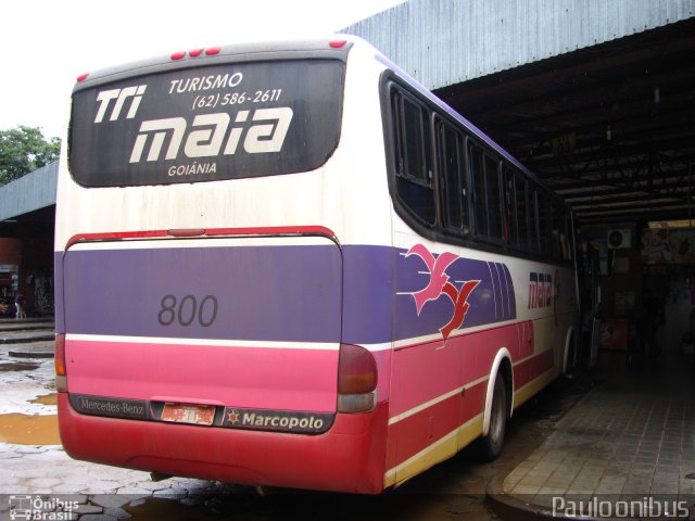 Expresso Maia 800 na cidade de Iporá, Goiás, Brasil, por Paulo Camillo Mendes Maria. Número da foto: #1015025.