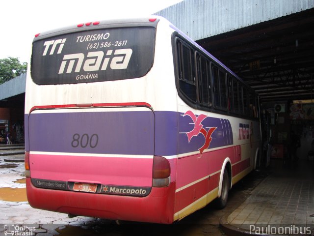 Expresso Maia 800 na cidade de Iporá, Goiás, Brasil, por Paulo Camillo Mendes Maria. ID da foto: 1015025.